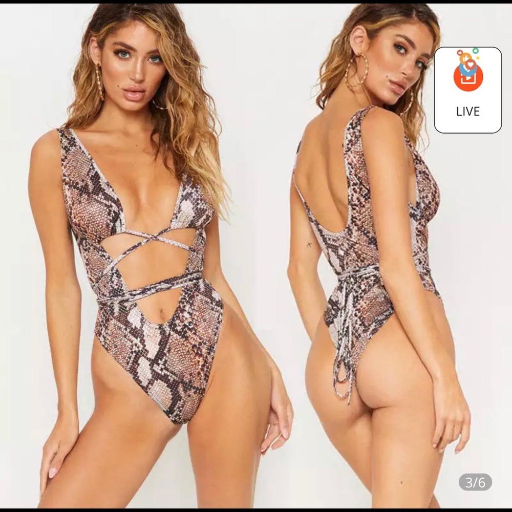 Sexy one piece swimsuit